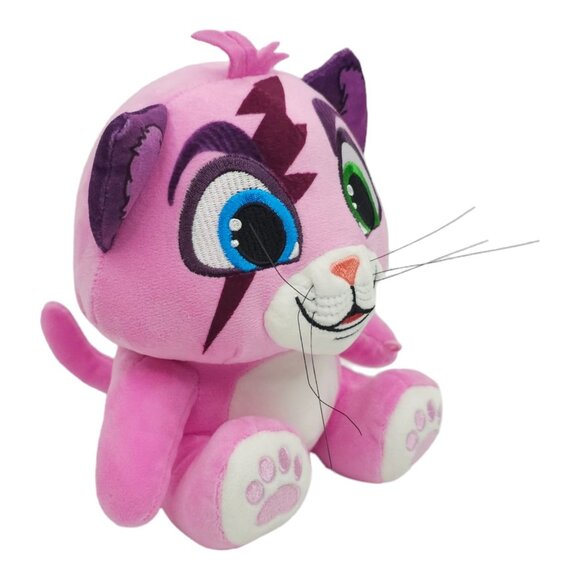 Ellie Wilde Limited Edition 2024 Kitty Cat Plush Stuffed Animal Toy Pink Purple - Picture 2 of 11